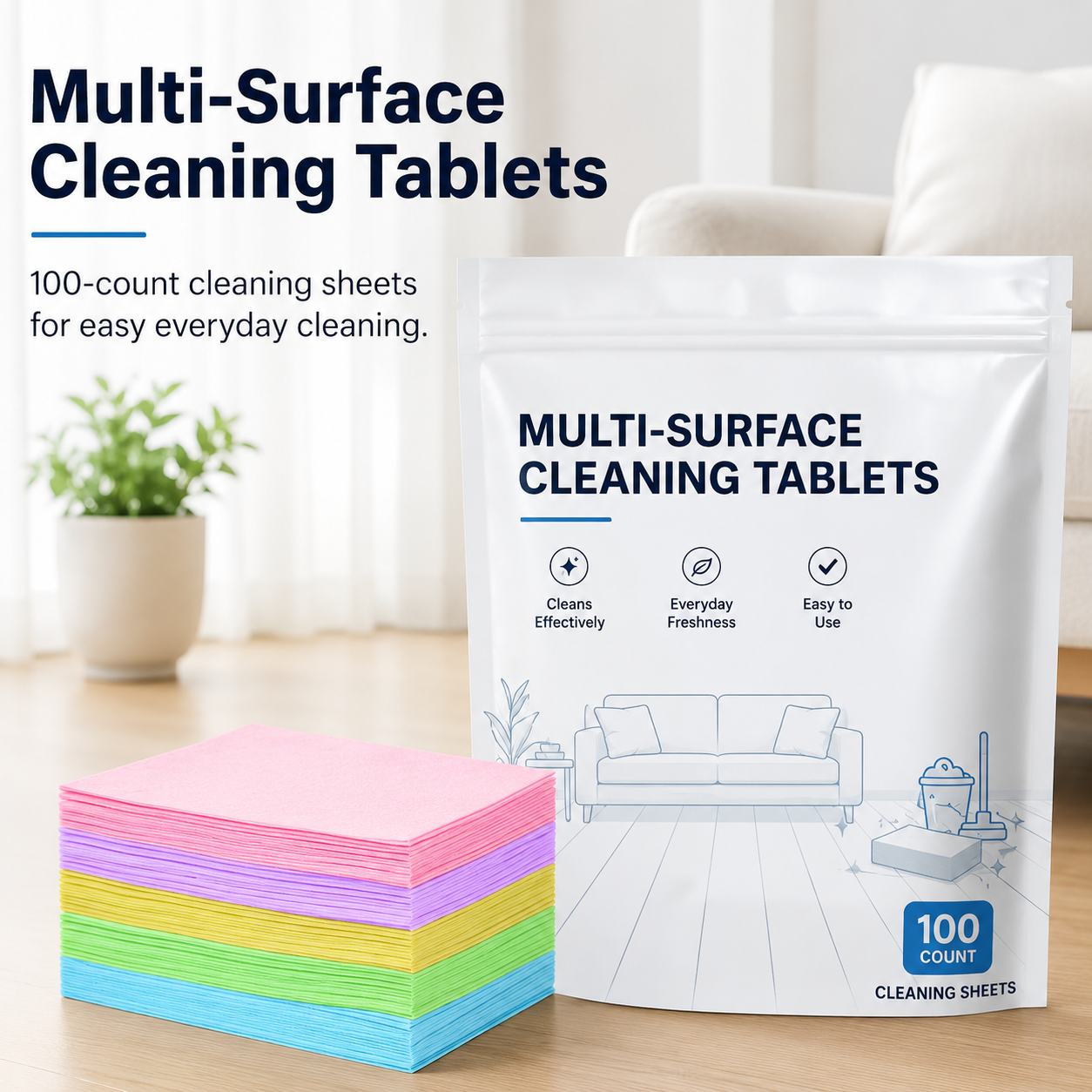 Multi-Surface Cleaning Tablets