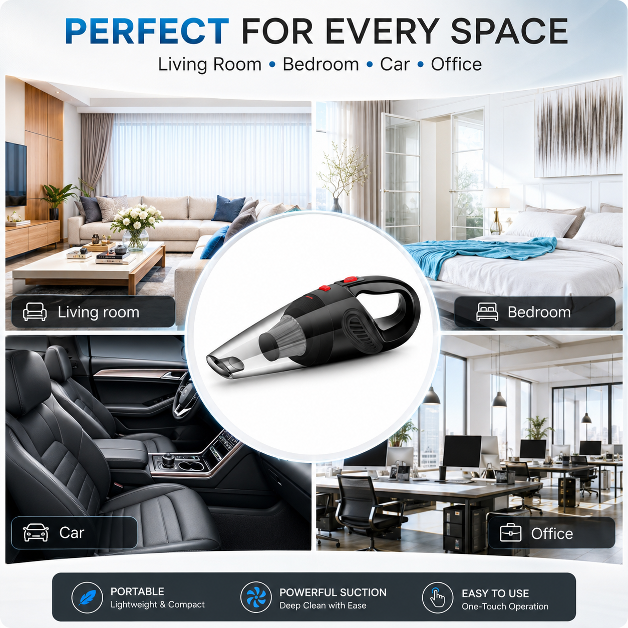 Cordless Car Detail Vacuum