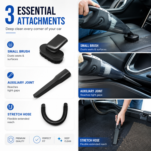 Cordless Car Detail Vacuum