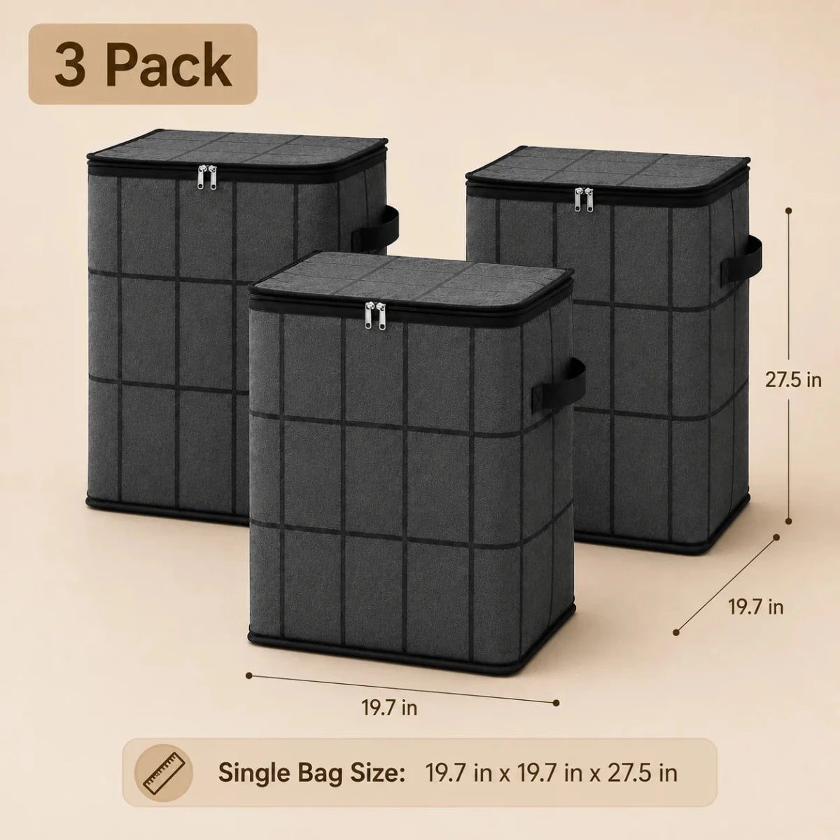 Heavy-Duty Folding Moving & Storage Tote - CleanHack Finds