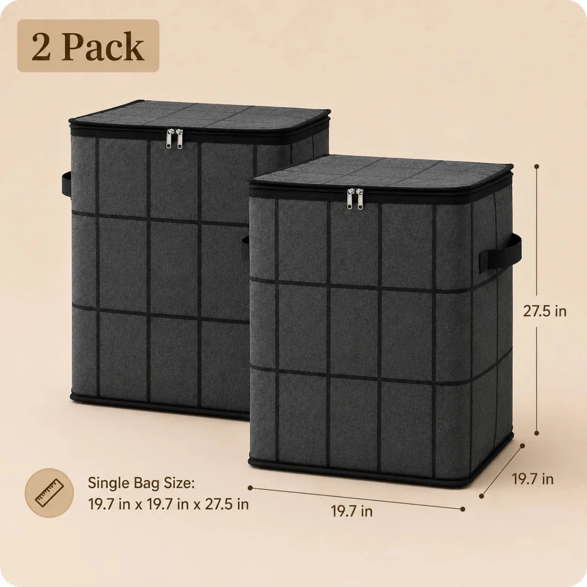 Heavy-Duty Folding Moving & Storage Tote - CleanHack Finds