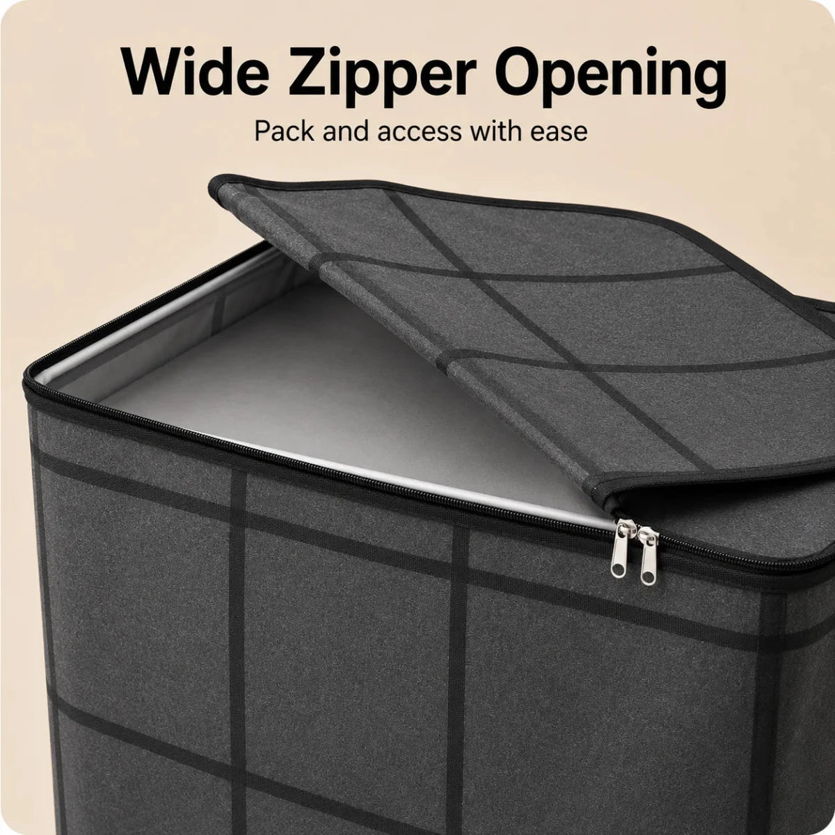 Heavy-Duty Folding Moving & Storage Tote - CleanHack Finds