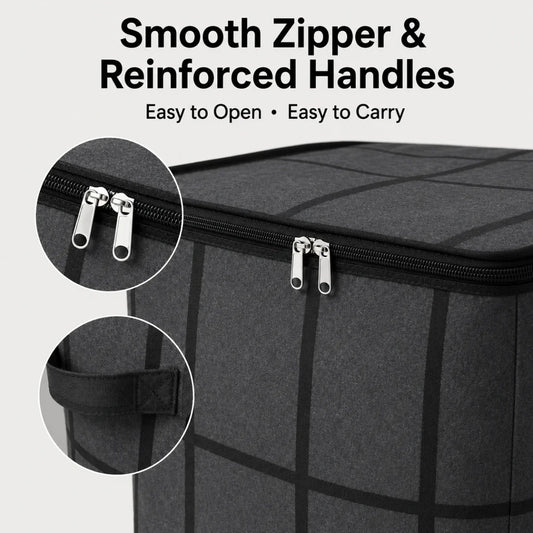 Heavy-Duty Folding Moving & Storage Tote - CleanHack Finds